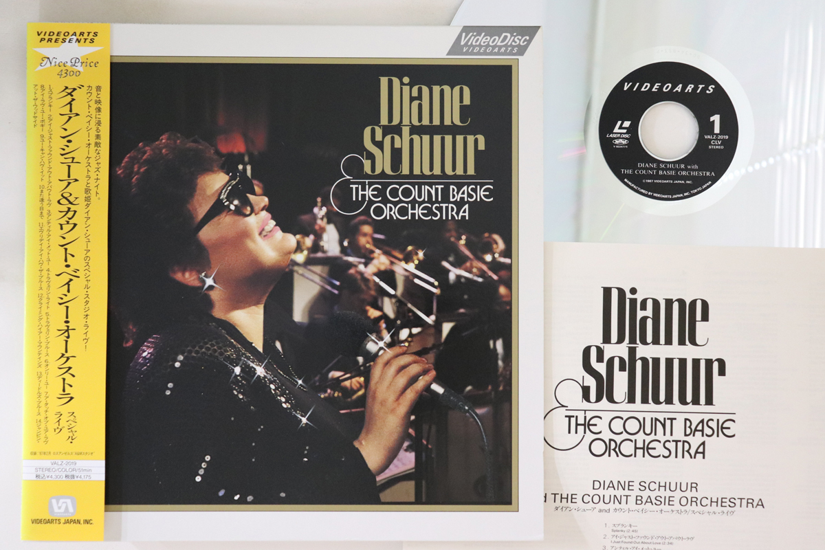 LASERDISC Diane Schuur, Count Basie Diane Schuur And The