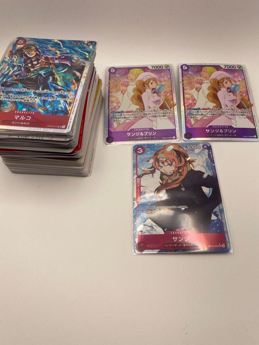 サンジSRパラレル サンジSR おまけ有り ワンピースカードゲーム