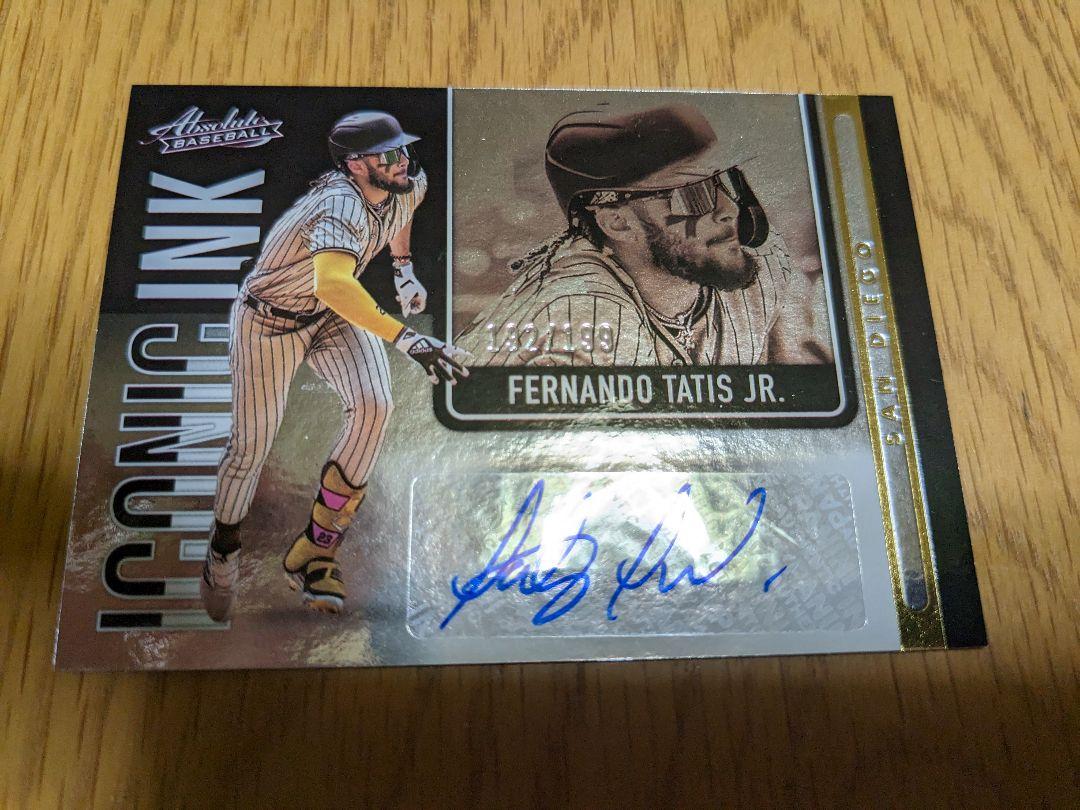 超レア! 2019 フェルナンド タティ-ス JR 直筆サイン ルーキーカード！ フェルナンドタティスjr 直筆サインカード（MLB 2019