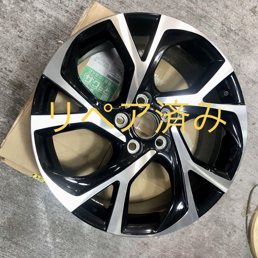 【野中】トヨタC-HR 純正　18インチホイールタイヤ　4本 野中様専用】トヨタC-HR 純正 18インチホイールタイヤ 4本
