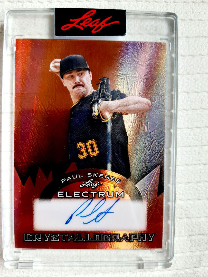 paul skenes ポールスキーンズ auto サイン 15枚限定（topps
