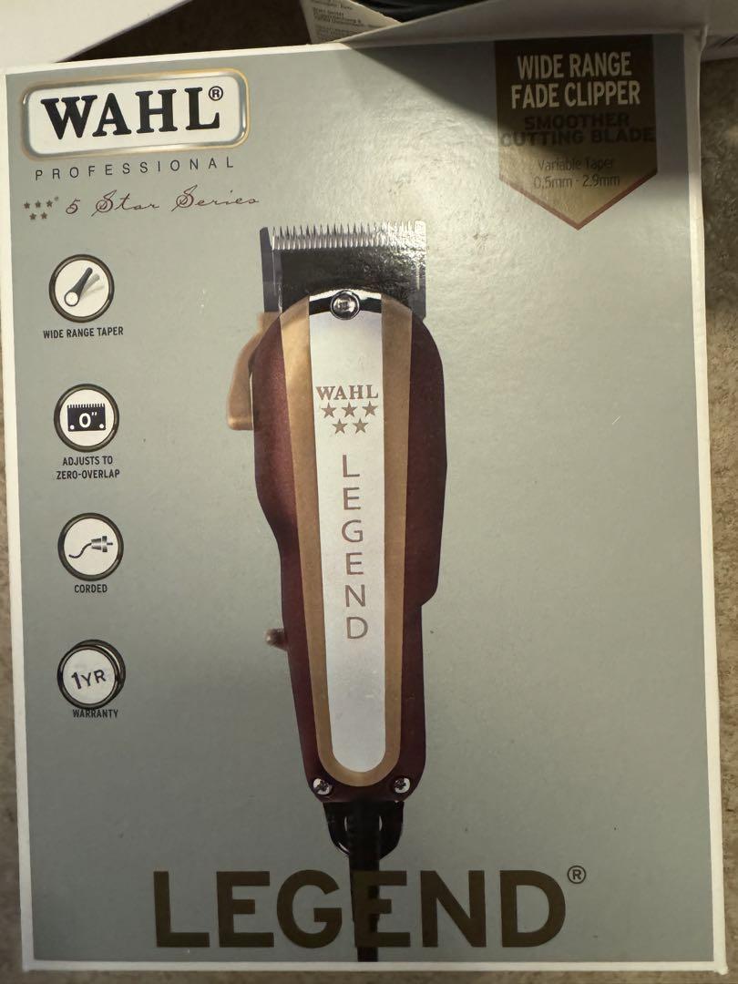 WAHL LEGEND バリカン コード式（Wahl(ウォール) レジェンドをご
