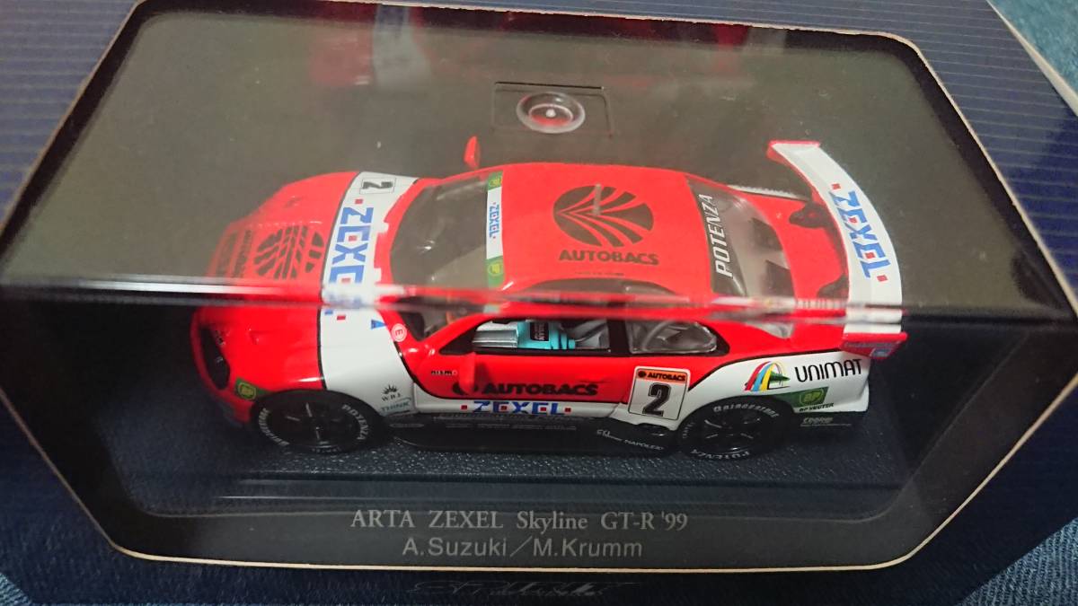 1/43 ニッコー 1999年JGTC ARTAゼクセルスカイラインGT-R#2 鈴木
