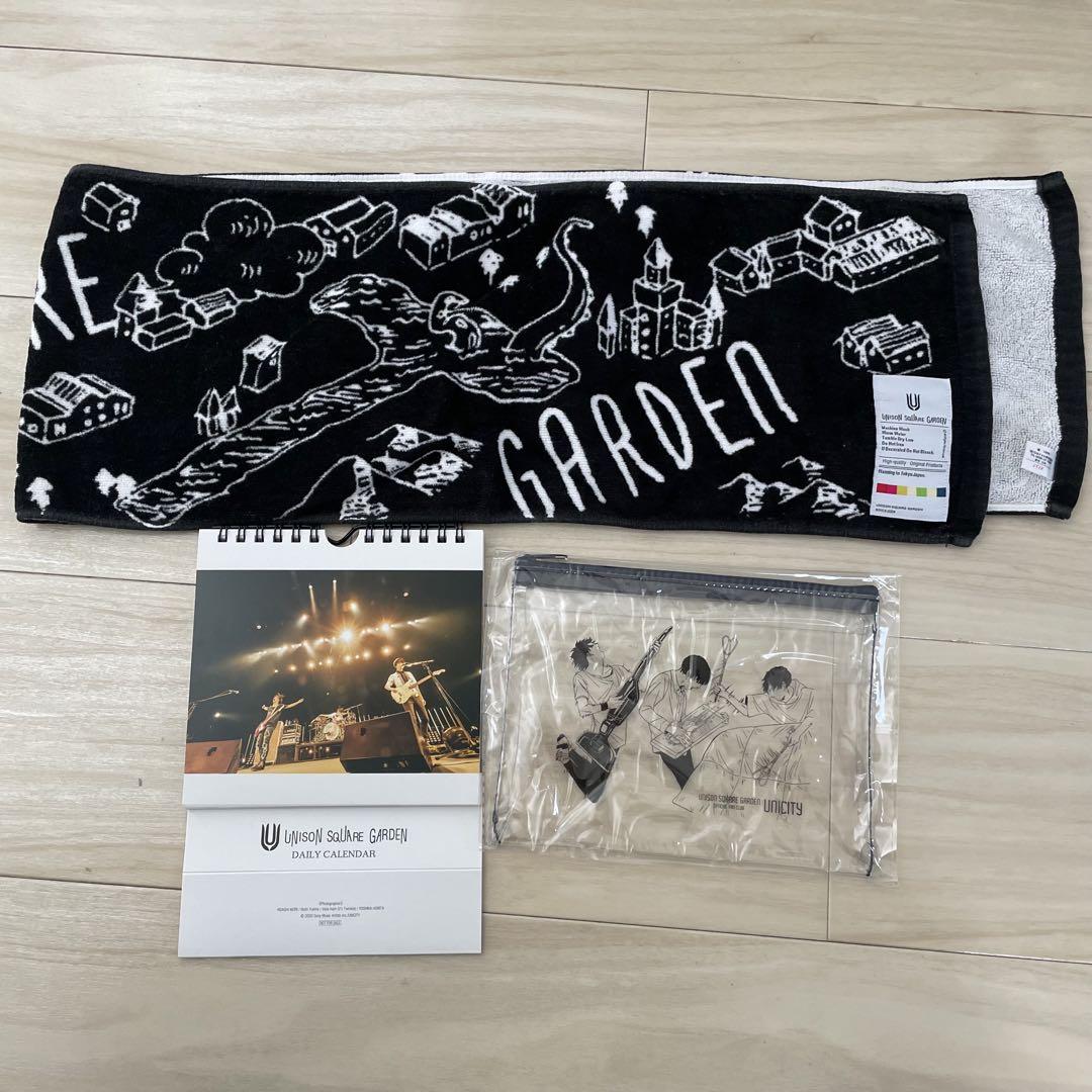 ファンクラブ限定】【未使用】UNISON SQUARE GARDENグッズ3点