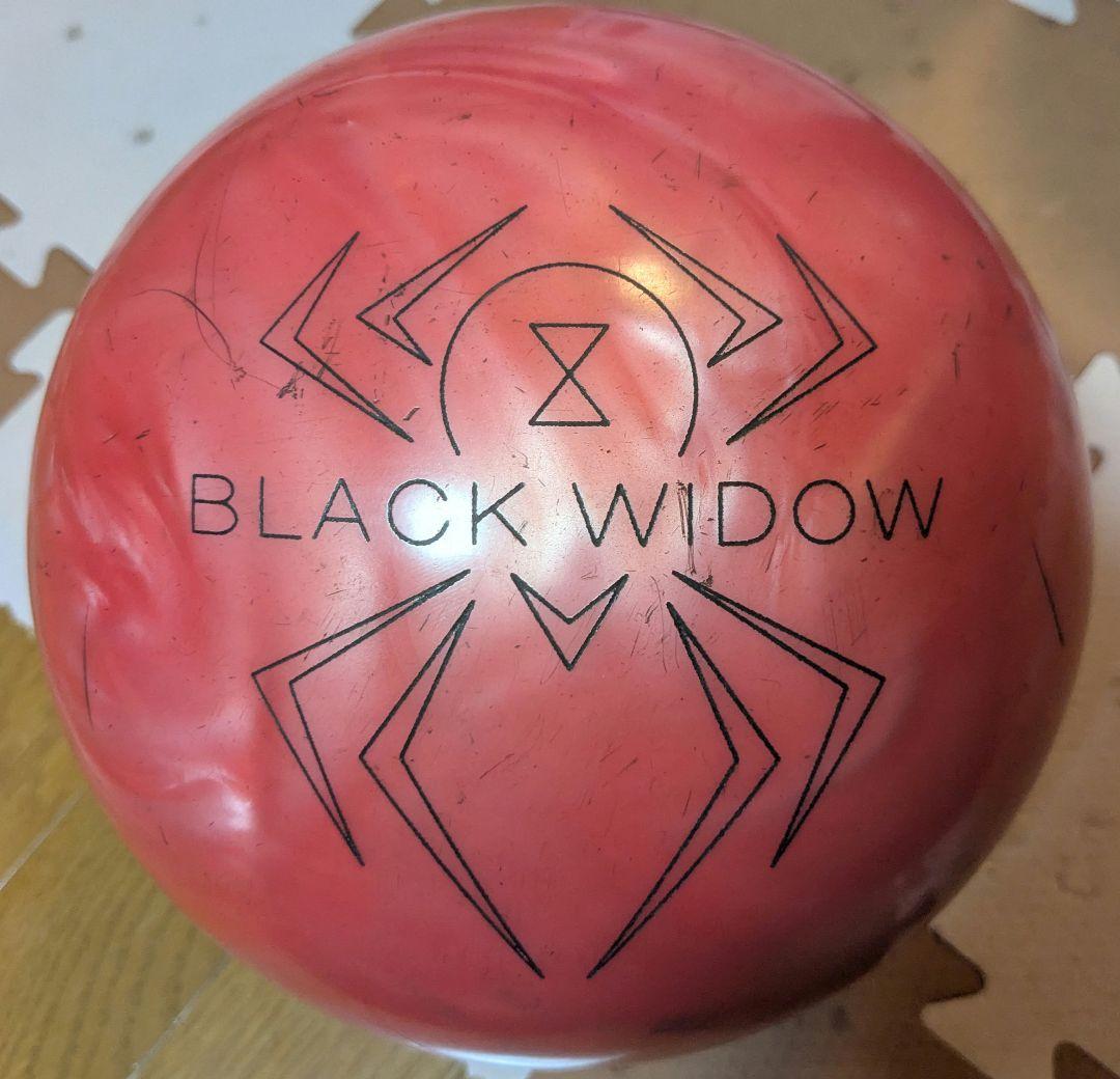 BLACK WIDOW ピンク ボウリングボール 15p （ブラックウィドー