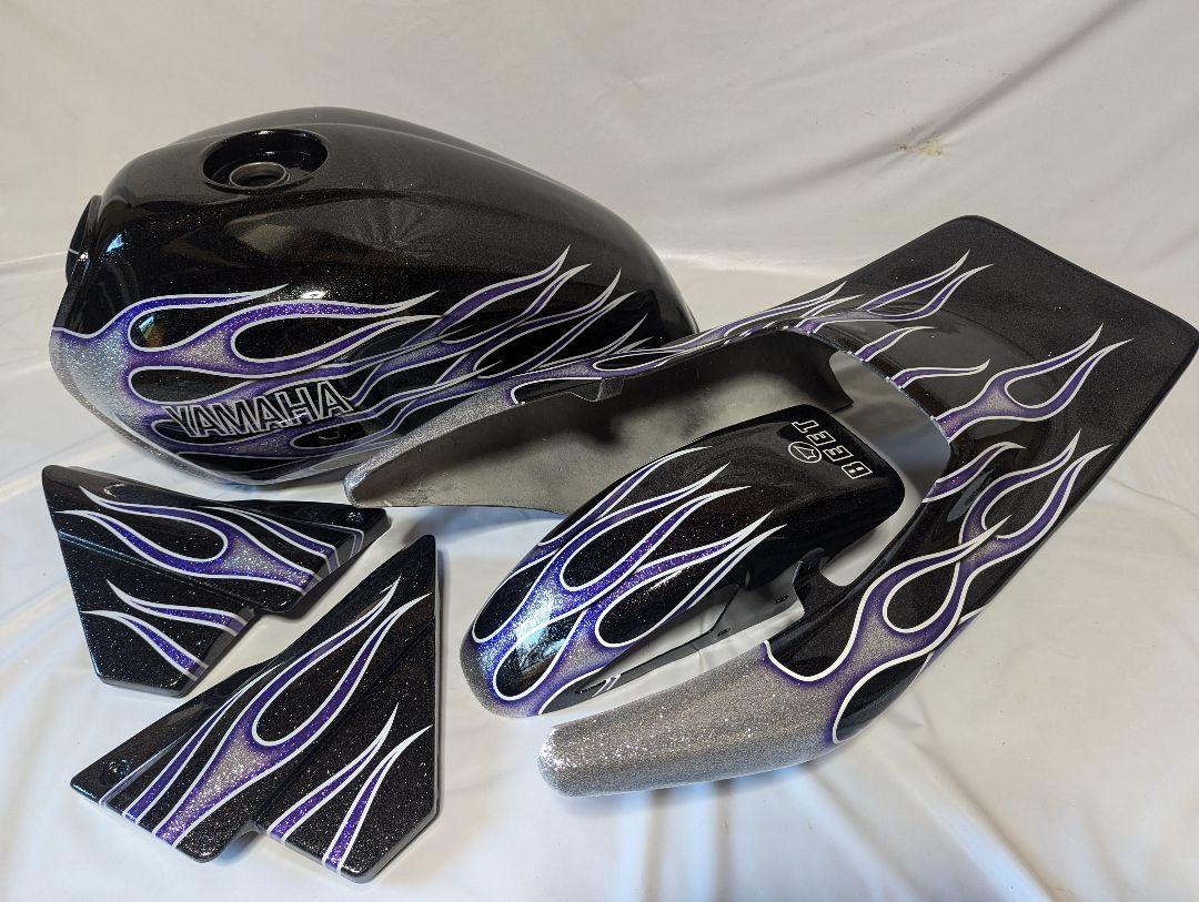 XJR400 外装セット　カスタムペイント　送料無料　ラメ　反射 XJR400 外装セット カスタムペイント 送料無料 ラメ 反射