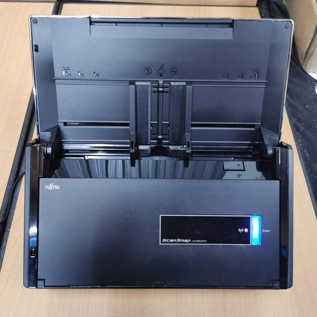 動作確認済 ScanSnap ブラック FI-IX500A.（動作確認済 ScanSnap