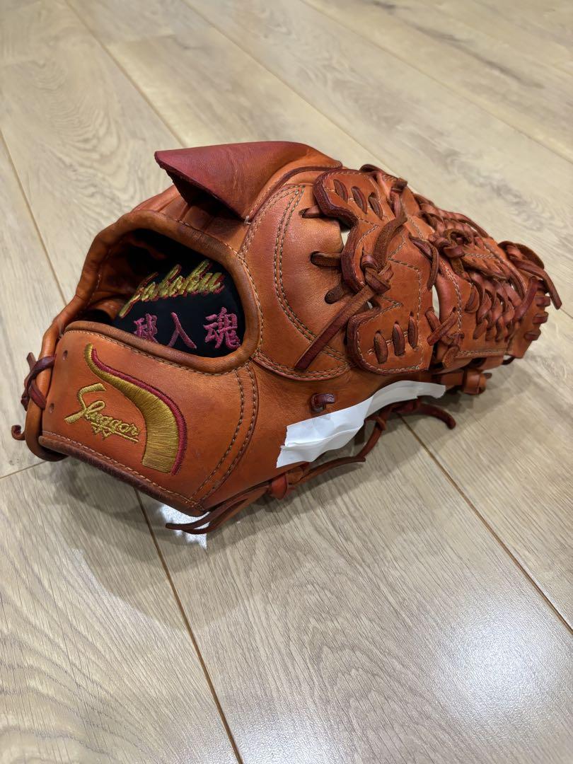 久保田スラッガーオーダー硬式投手グローブ！直刺繍モデル！ 野球 久保田スラッガー 硬式グローブ オーダーグラブ T51型