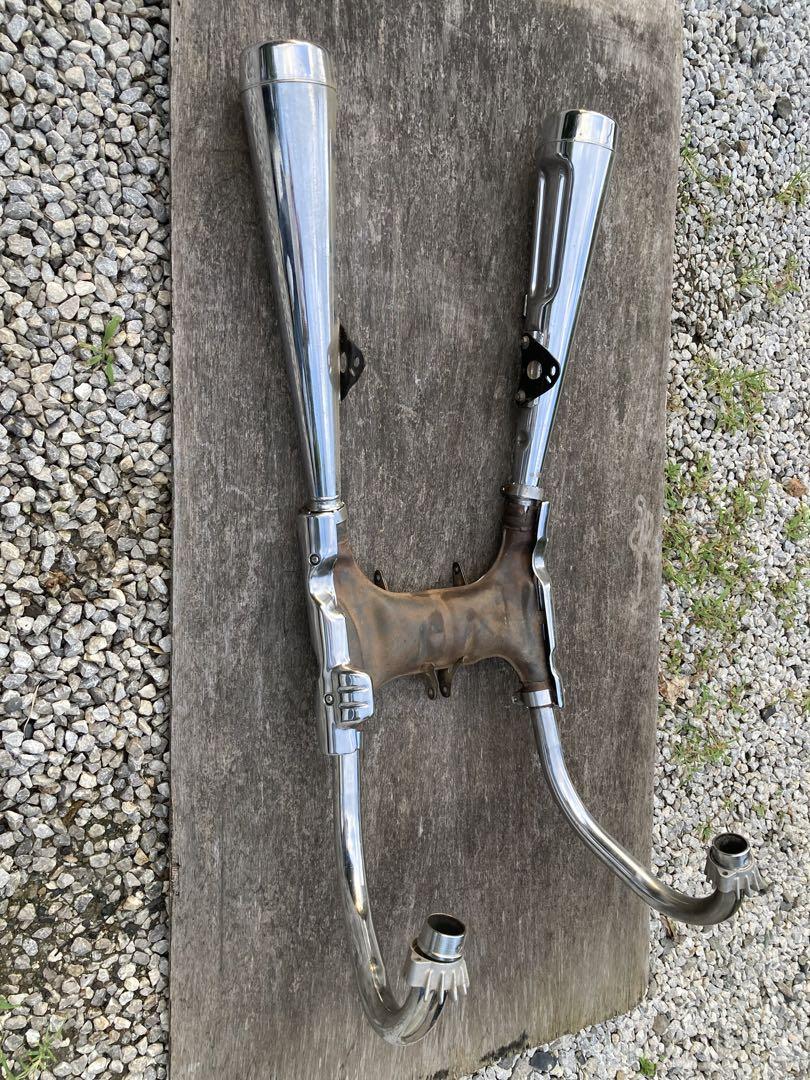 ホンダウイングGL400純正マフラー中古品 ホンダウイングGL400純正マフラー中古品 ホンダGL400純正