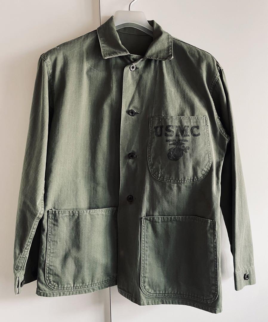 WW2 USMC P47 HBT JACKET（40s U.S.M.C. P-47 ミリタリー