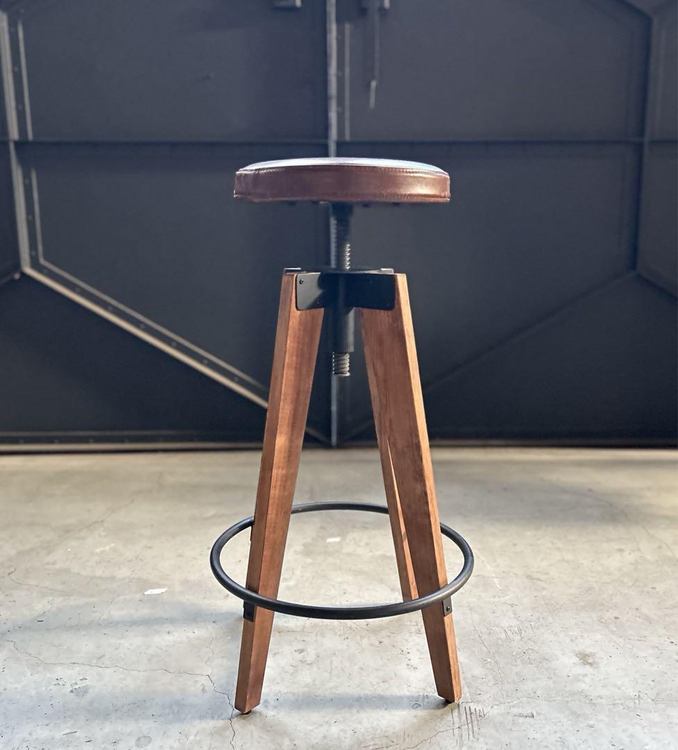 椅子 JOURNAL STANDARD FURNITURE CHINON STOOL CHINON HIGH STOOL LEATHER(シノン ハイスツール レザー)/CHINON