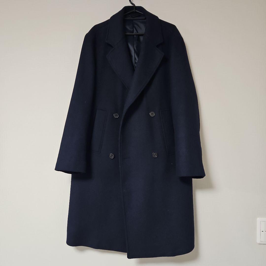ZARAオーバーサイズコート ネイビー ZARA ザラ オーバーサイズダブルコート ネイビー （ZW