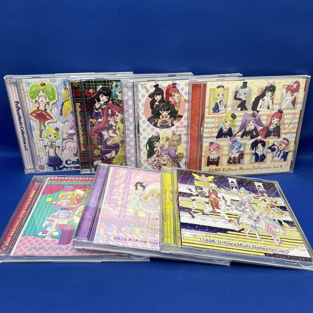 ゲーム プリパラ ミュージックコレクション 合計7枚セット