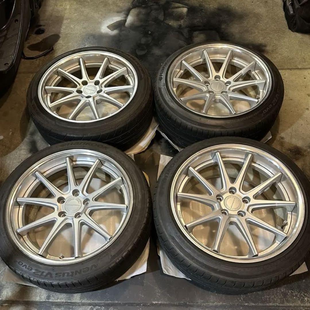 work グノーシス　cv201 １９インチ 超深リム バリ溝】WORK ワーク グノーシス HR201 19in 10.5J +10