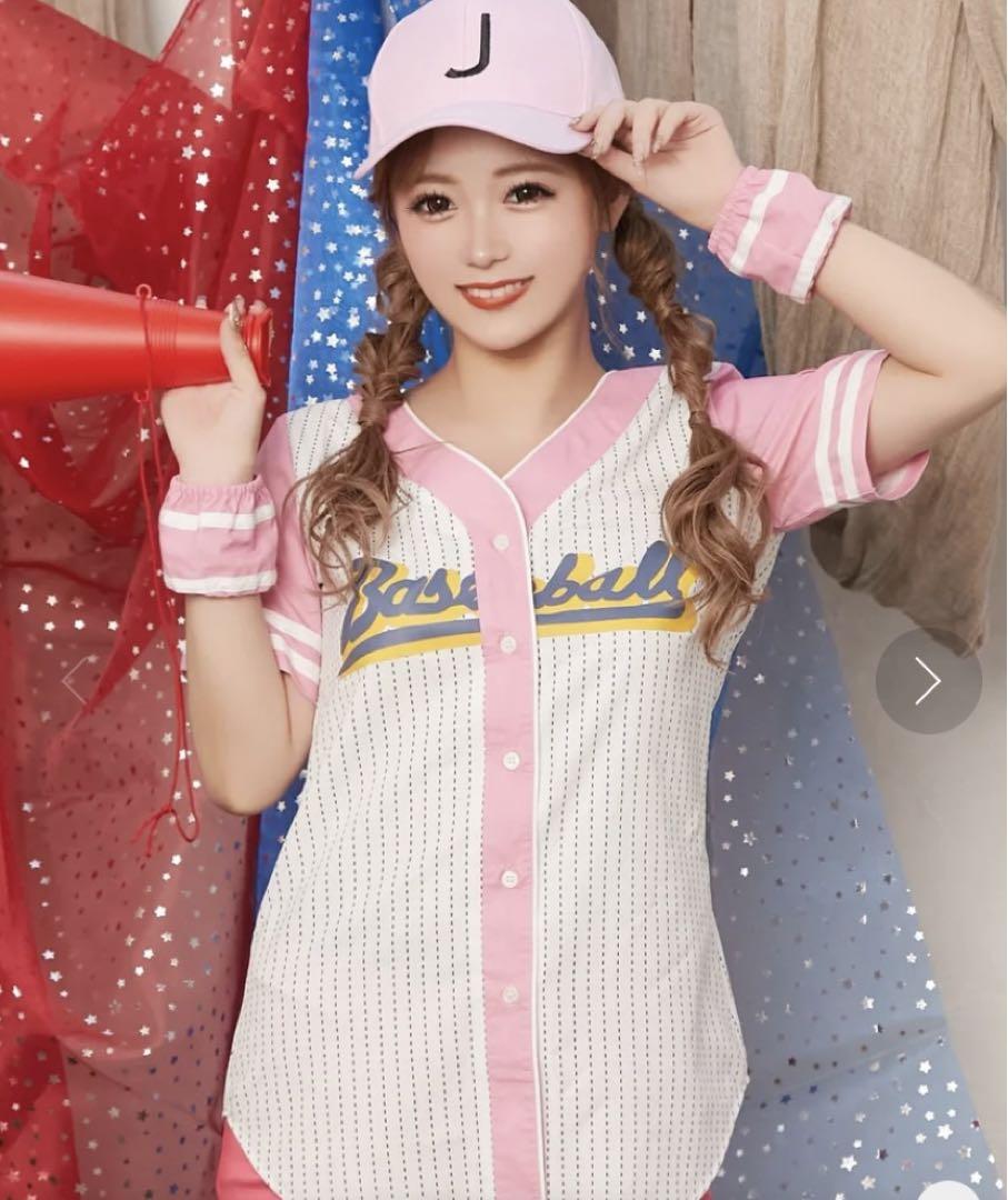 ハロウィン*コスチューム*衣装*コスプレ*プリティリーグ*野球 Amazon.co.jp: [Malymoon] 2Color ベースボール ガール