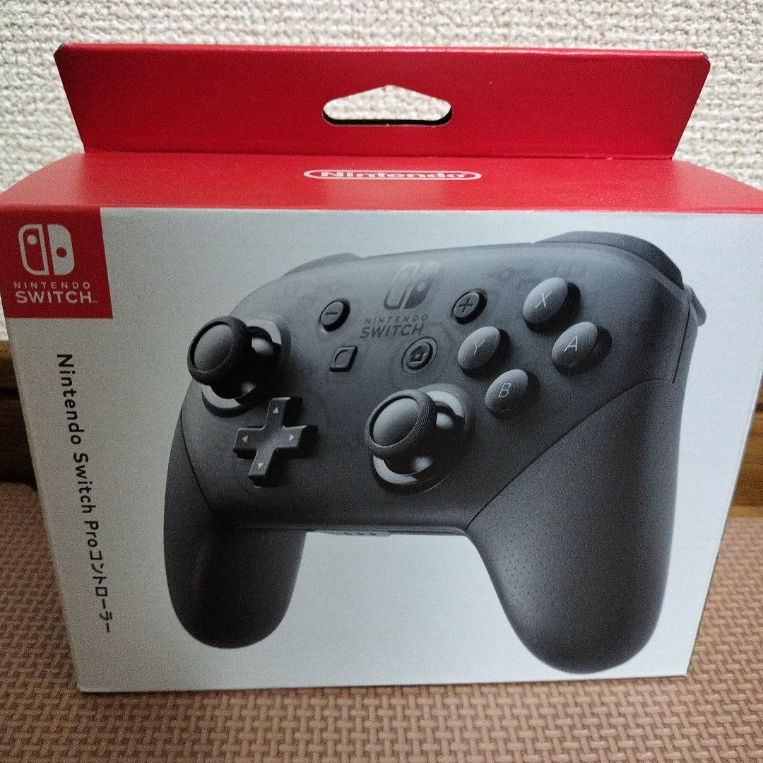 新品　未開封　任天堂Switch　Proコントローラー　黒 Amazon.co.jp: 【任天堂純正品】Nintendo Switch Pro