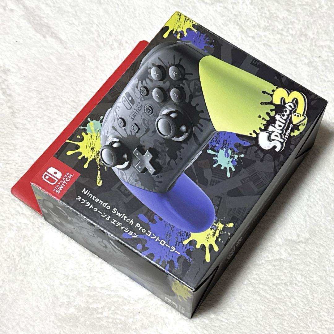 Switch Proコントローラー スプラトゥーン3エディション　他2点 Nintendo Switch Proコントローラー スプラトゥーン3