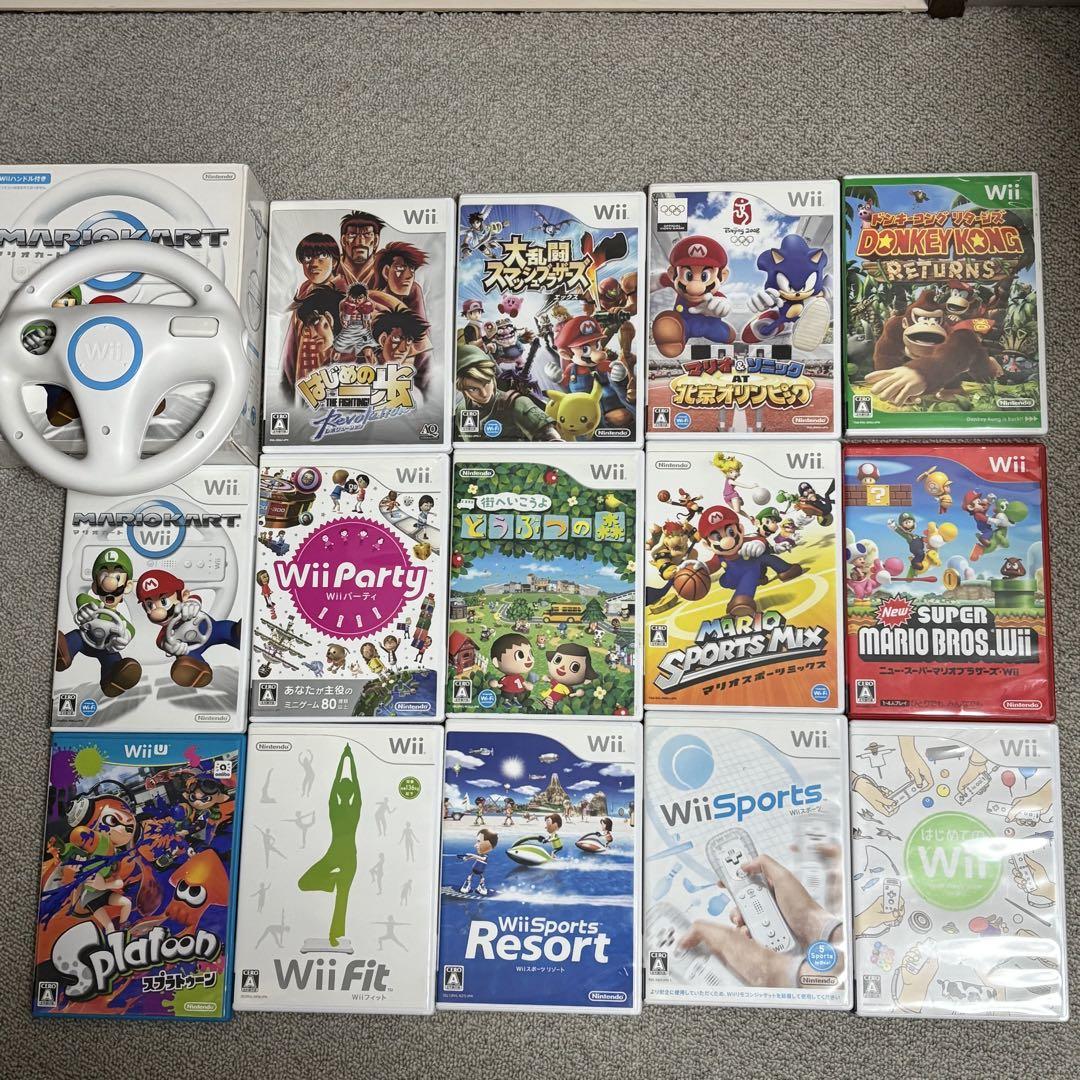 wii、wiiu ソフト6個セット wii wiiu ソフト6本 まとめ売り｜Yahoo!フリマ（旧PayPayフリマ）