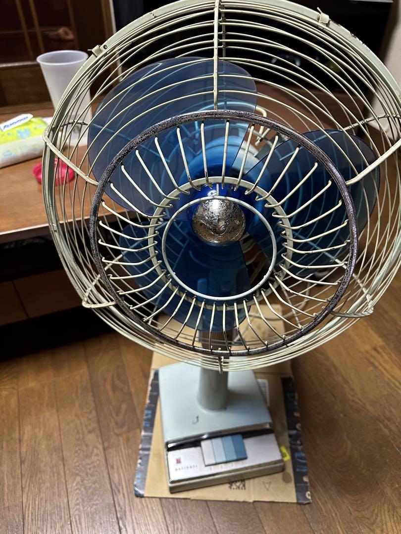 NATIONAL 扇風機 グレー 3段階調整（Panasonic - ナショナル