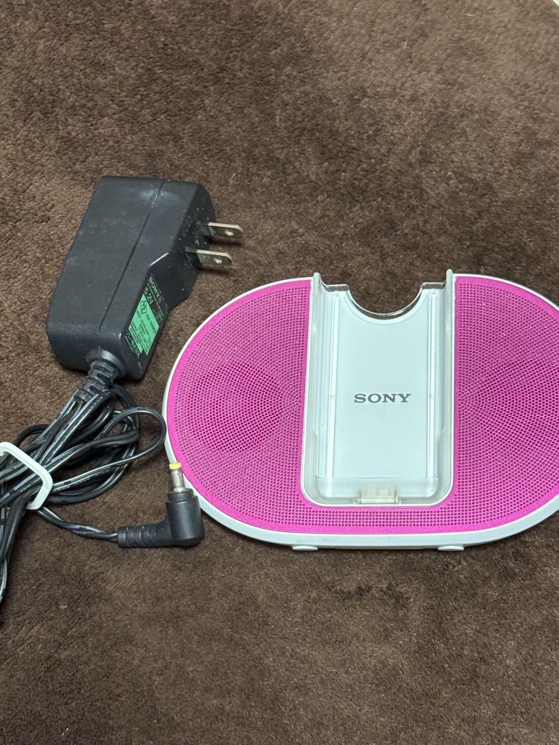 SONY WALKMAN Sシリーズ ピンク スピーカー ACアダプター付き