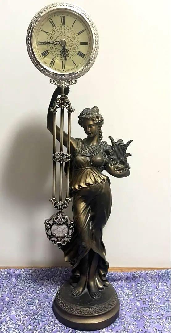 未使用　SEIKO セイコー　女神　ヴィーナス　飾り振り子時計　置き時計 未使用 SEIKO セイコー 女神 ヴィーナス 飾り振り子時計