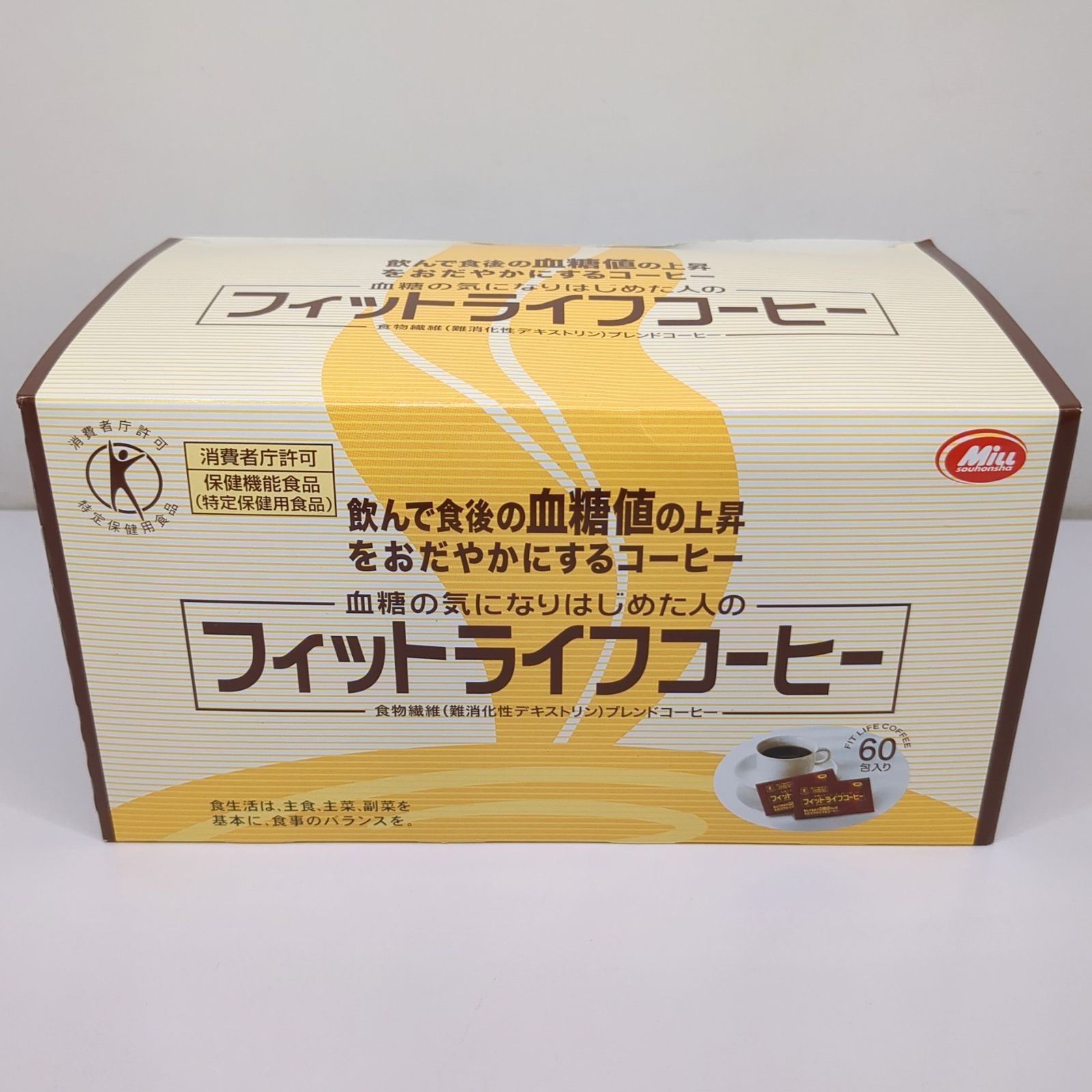 ミル フィットライフコーヒー 60包入り 1箱 （フィットライフ