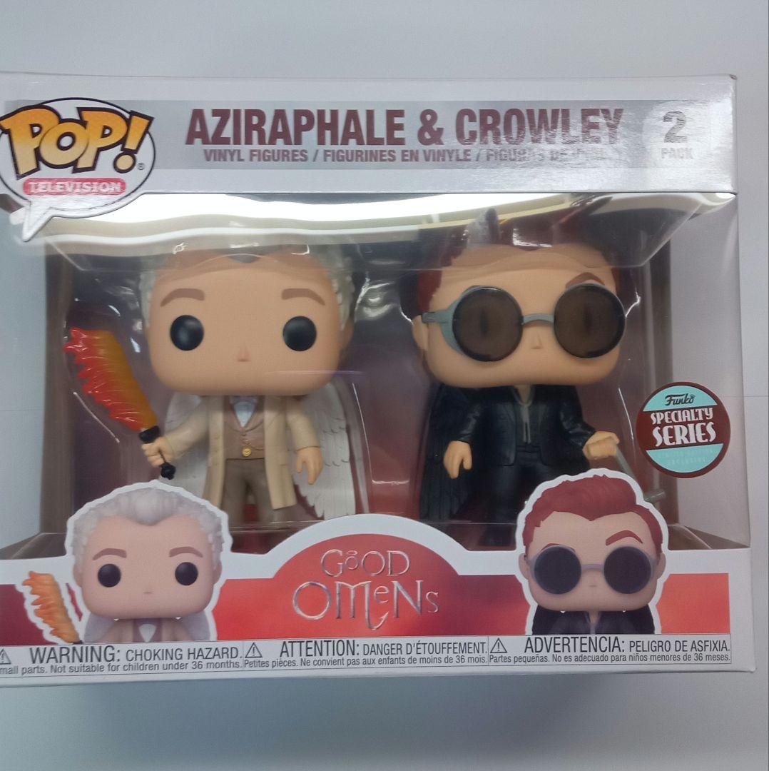 グッドオーメンズファンコ　アジラフェル、クローリー　セット Amazon.co.jp: Funko Pop! 2個セット - Good Omens: アジ