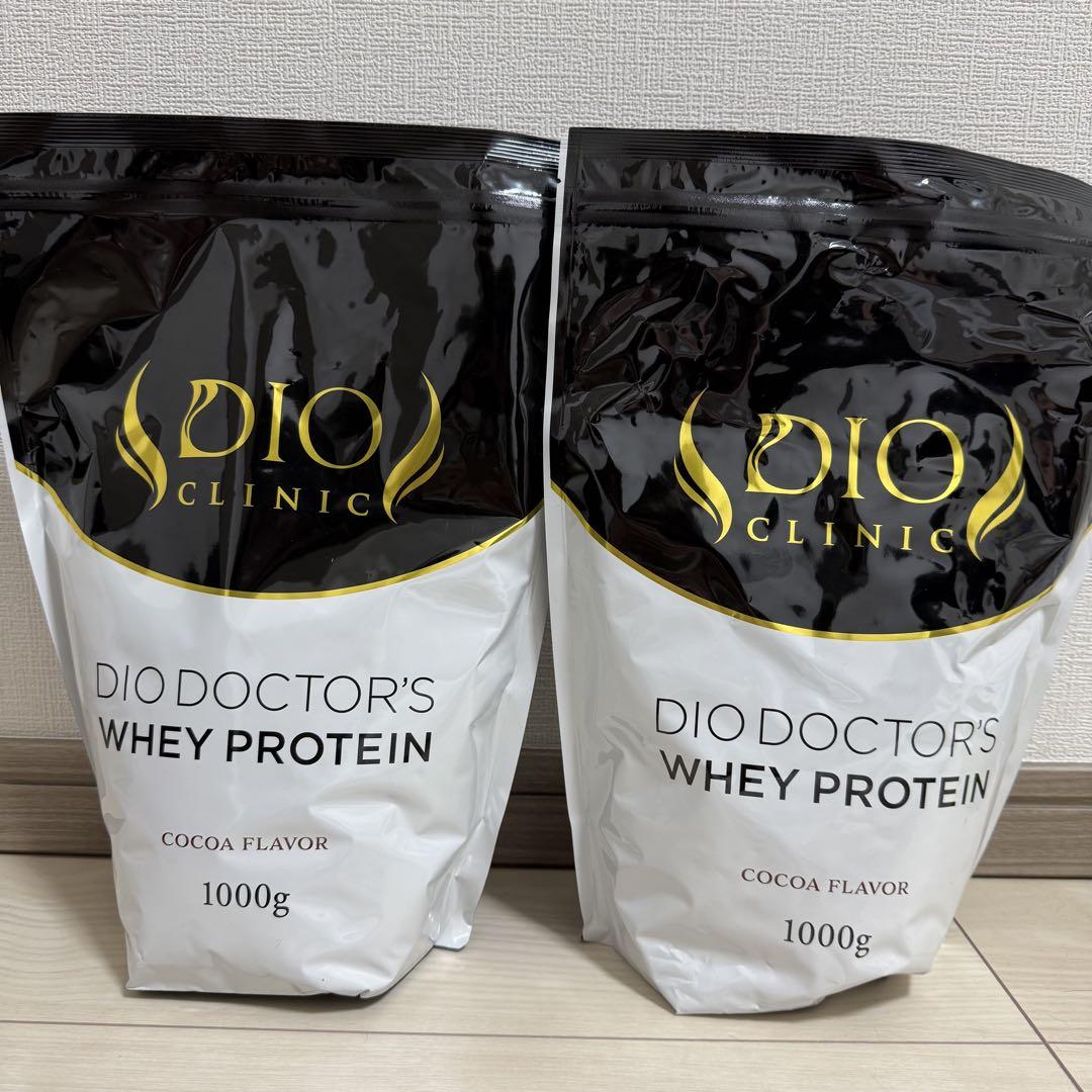 DIOクリニック DIO DOCTORS ホエイプロテイン ココア 1000g DIO DOCTOR'S WHEY PROTEIN 1000g ココア味 - メルカリ