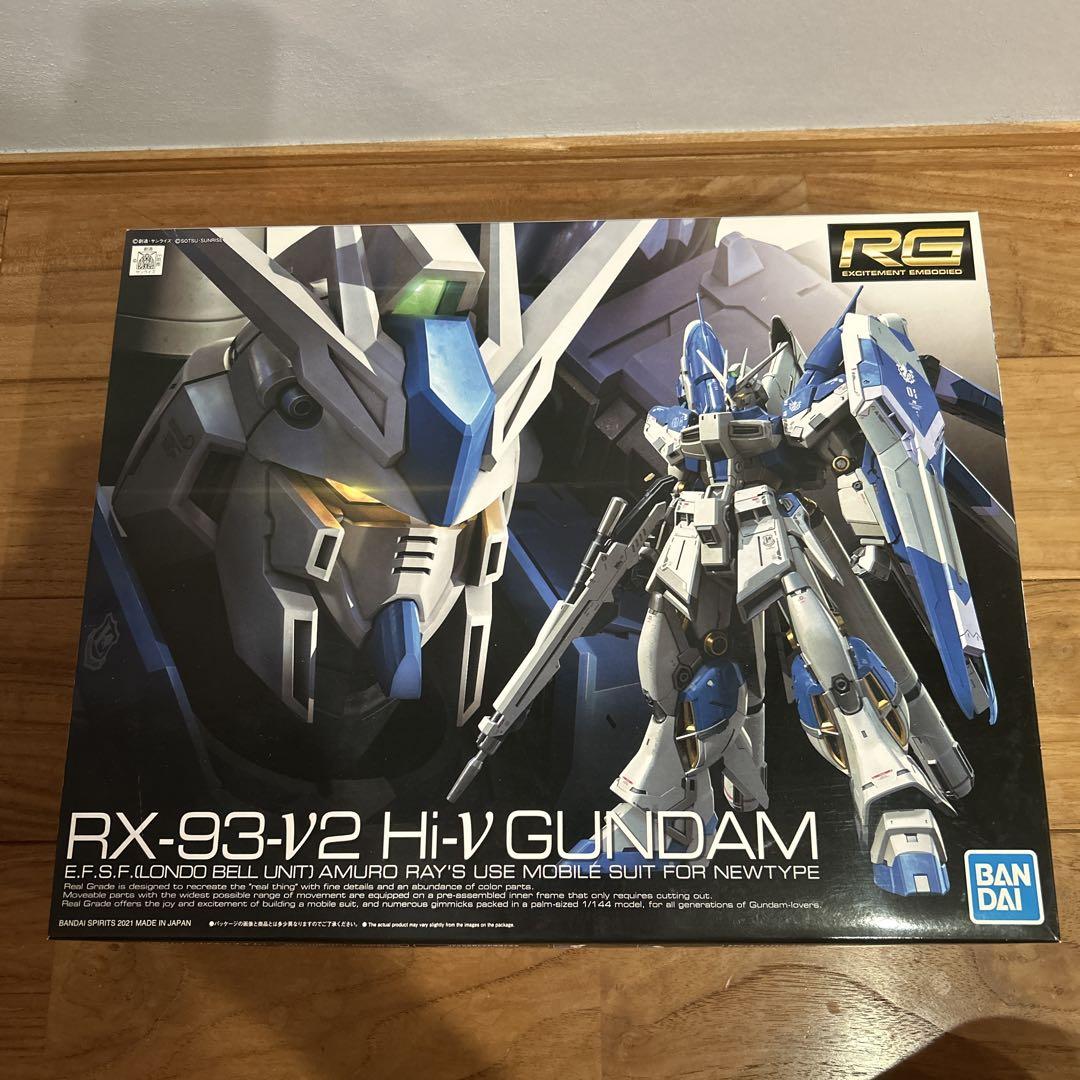 未組み立て RG Hi-νガンダム ガンプラ ハイニューガンダム（未