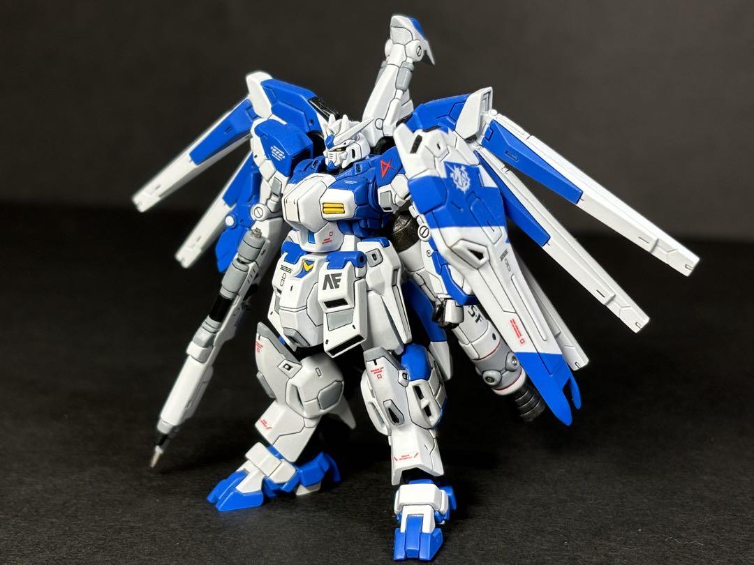 ガンダムアーティファクト Hi-νガンダム 完成品 GUNDAM ARTIFACT Hi-νガンダム製作④ コレが限界・・・～完成