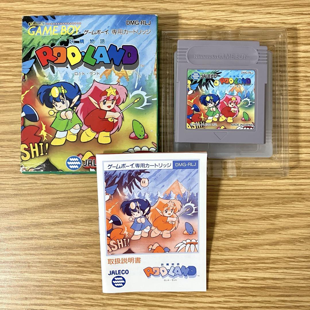 妖精物語 ロッドランド ゲームボーイ ROD LAND ジャレコ 任天堂