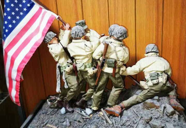 1/6 フィギュアセット　硫黄島　アメリカ軍 1/6 フィギュアセット 硫黄島 アメリカ軍 （DJ_Custom】DJ-16008