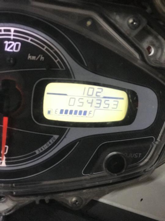 アドレスv125sメーター アドレスV125S(junk)車 K9エンジンのメーター考える