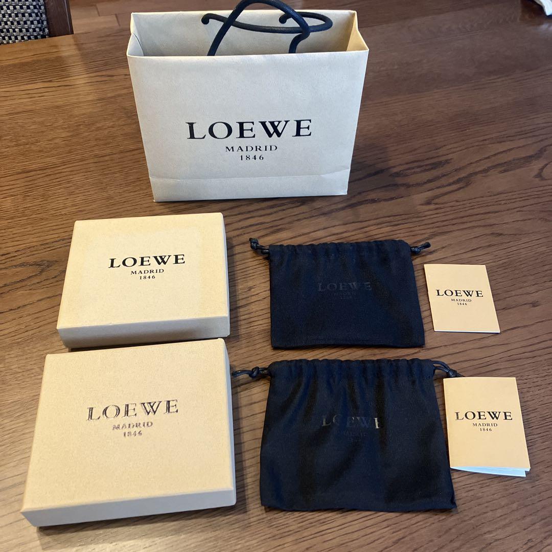 LOEWE 手袋 箱・紙袋付き LOEWE 紙製バッグと箱 セット（ロエベ限定ギフトボックス