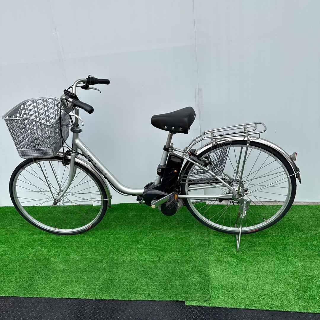 激安通販 Panasonic電動アシスト自転車26インチ シルバーA3（パナソニック 自転車本体