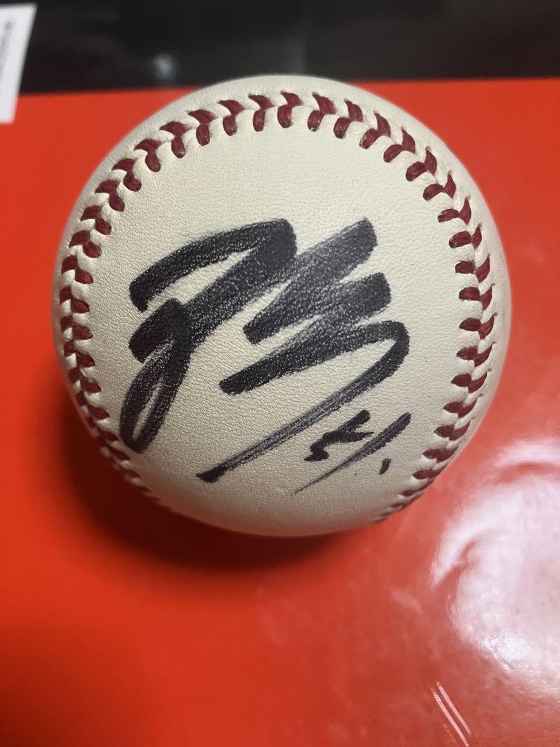 横浜DeNAベイスターズ 宮崎敏郎選手 サインボール（訳あり超特価