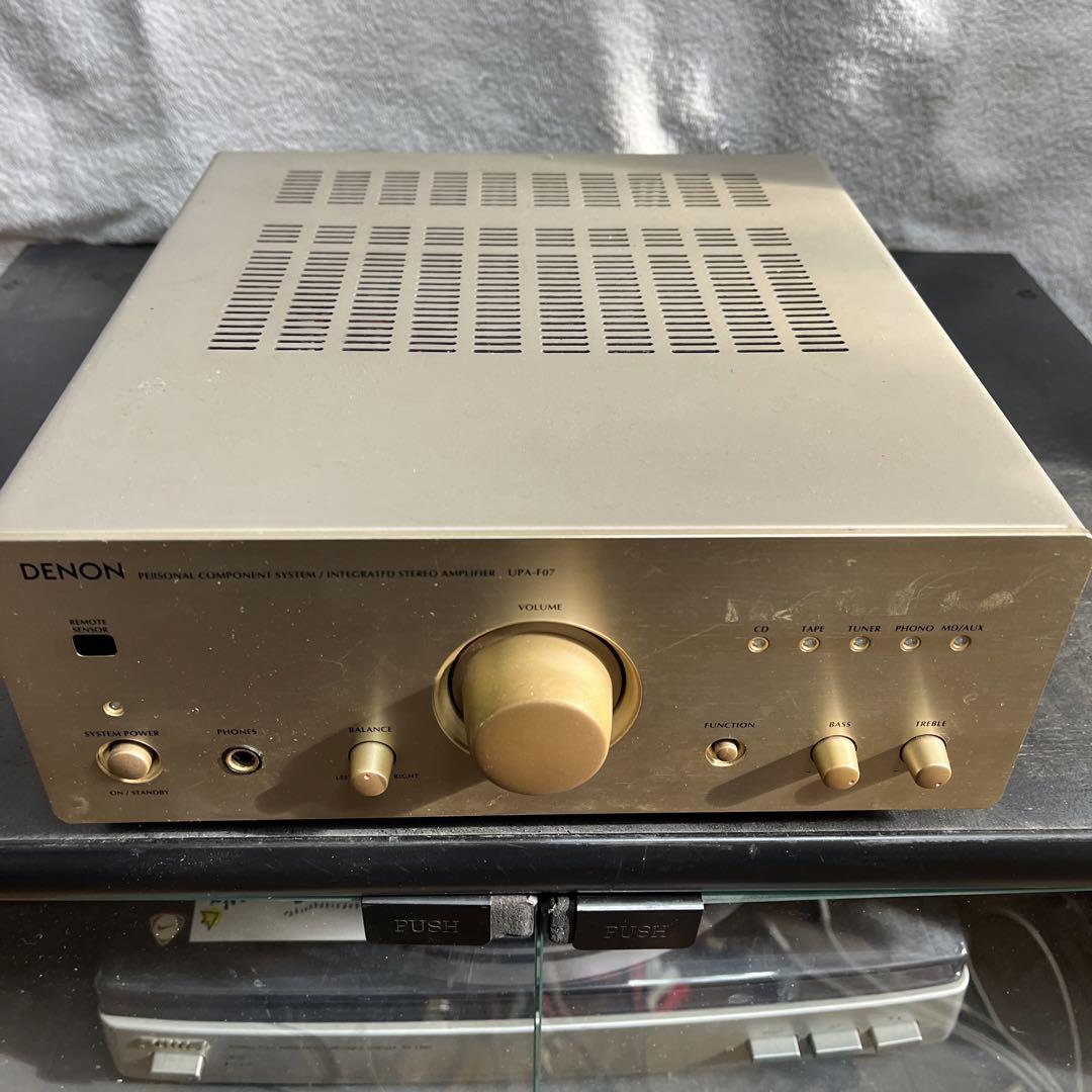 ◆◇ＤＥＮＯＮ　ＵＰＡ－Ｆ０７　【動作品　美品】◇◆ Denon UPA-F07 Amplifier | Champagne | Stereo | Phono