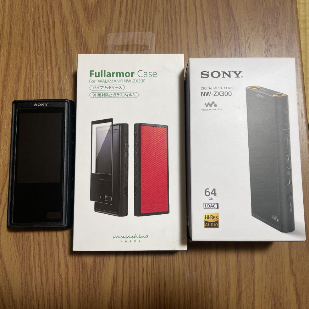 sony nwーzx300（箱付き SONY WALKMAN NW-ZX300 (B) 64GB