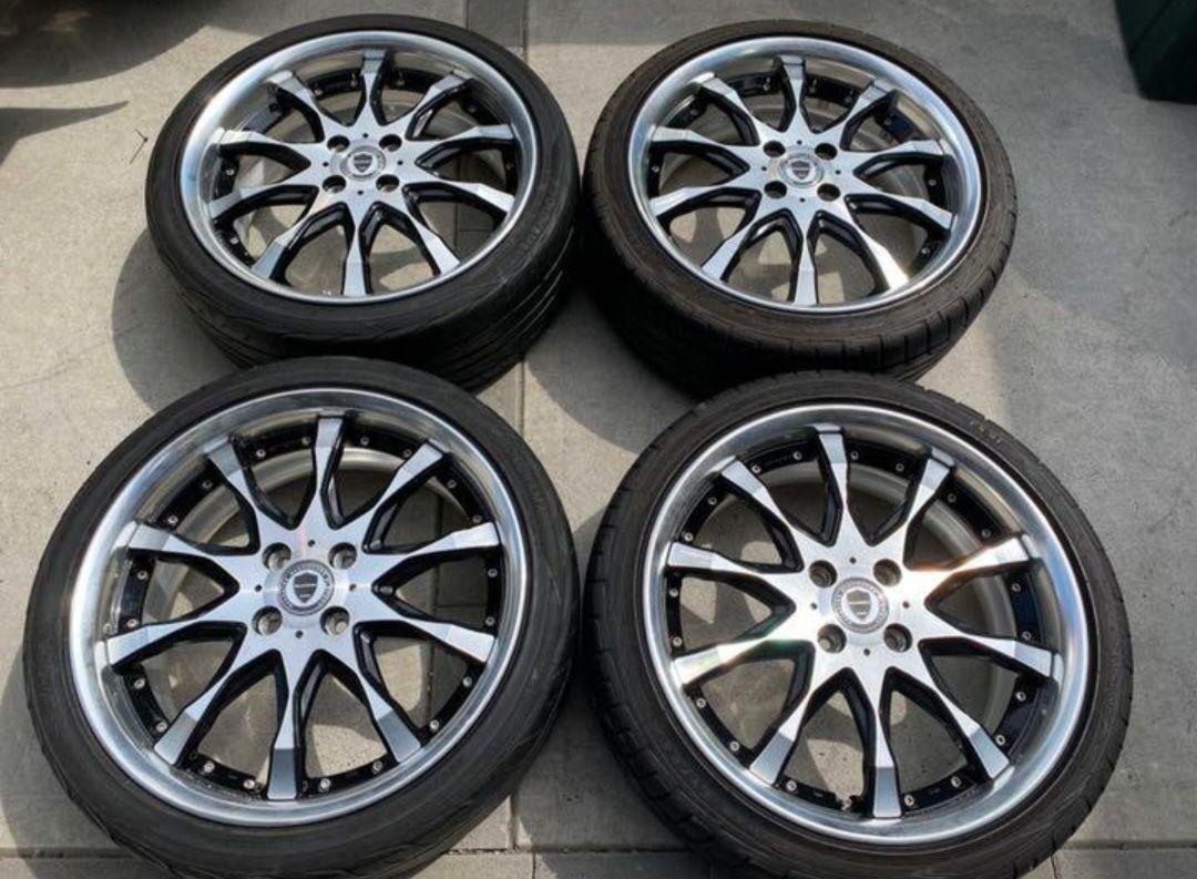 ワーク　シュバートSC2 WORK ワーク SCHWERT シュバート SC2 ホイール 4本 7J-17 PCD100