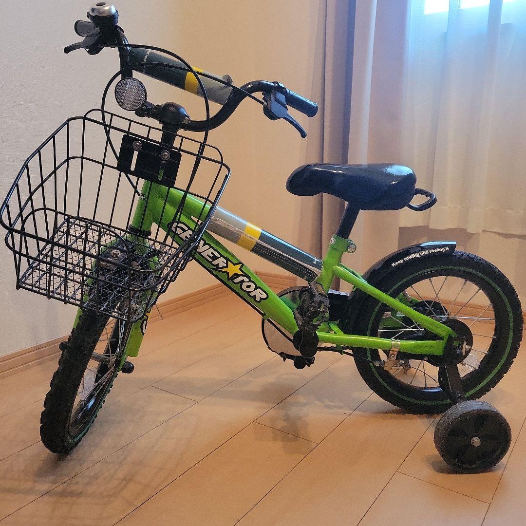 幼児用・子供用自転車　14インチ　BMXテイスト　グリーン 幼児用・子供用自転車 14インチ BMXテイスト グリーン （14