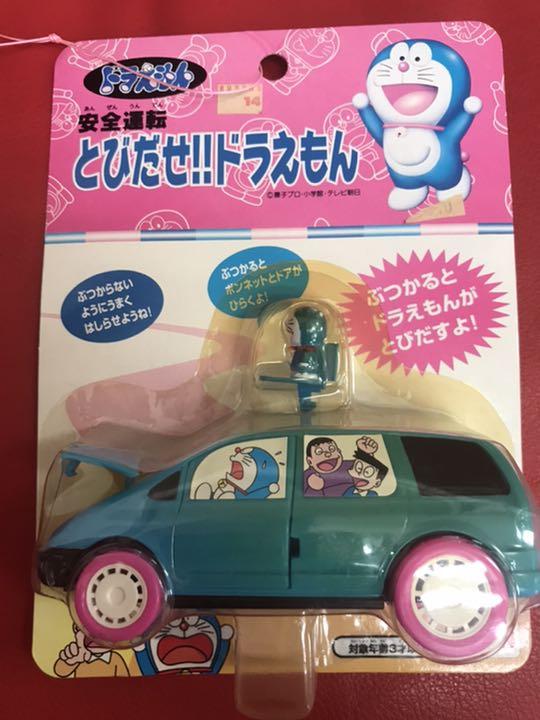 レトロ ドラえもん車のオモチャ （ドラえもん 幼稚園バス ブリキ