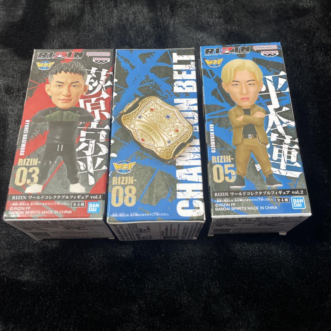 RIZIN ワールドコレクタブルフィギュア　全８種セット RIZIN ワールドコレクタブルフィギュア 全8種セット