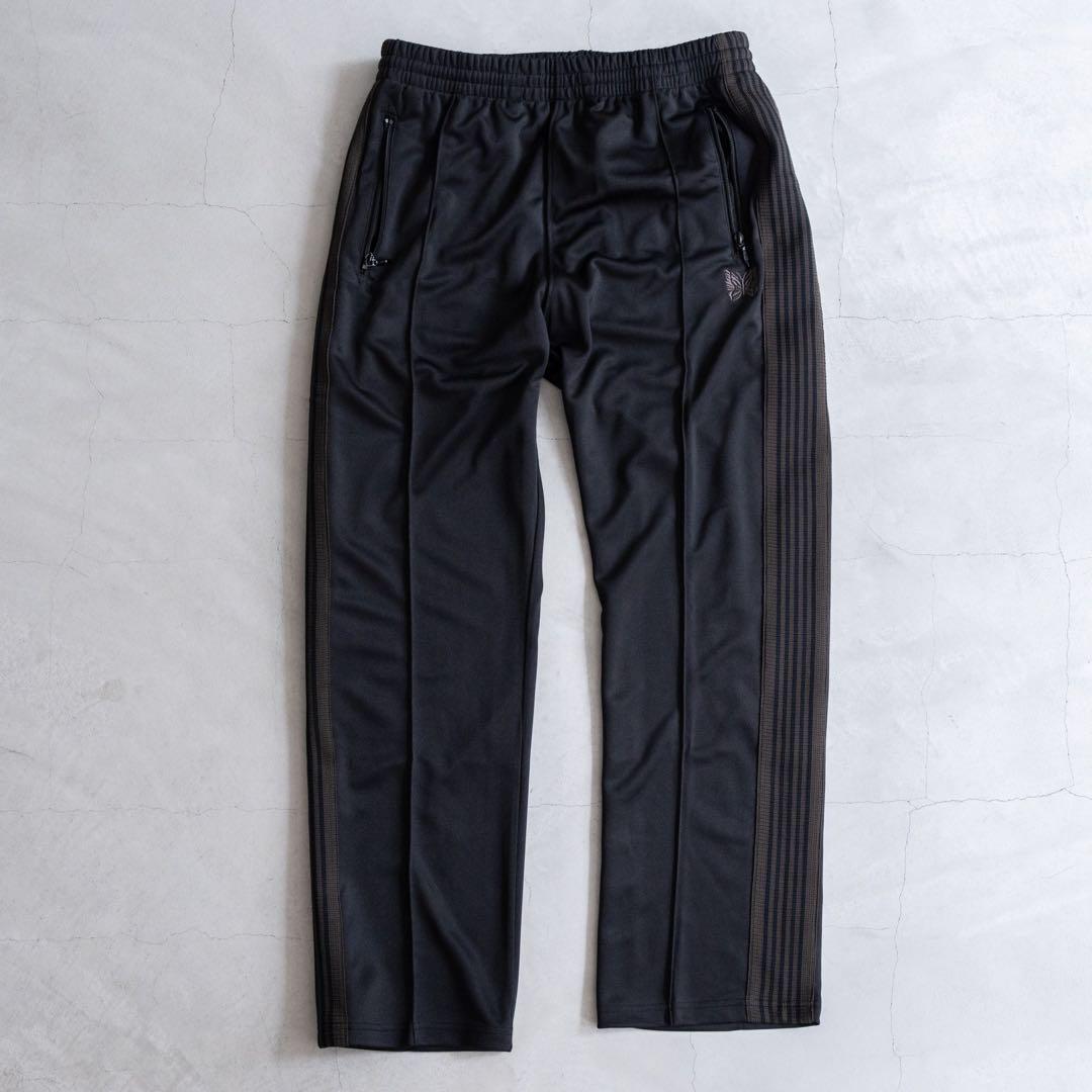 ニードルス トラックパンツ ブラック 茶色 （Needles】24AW