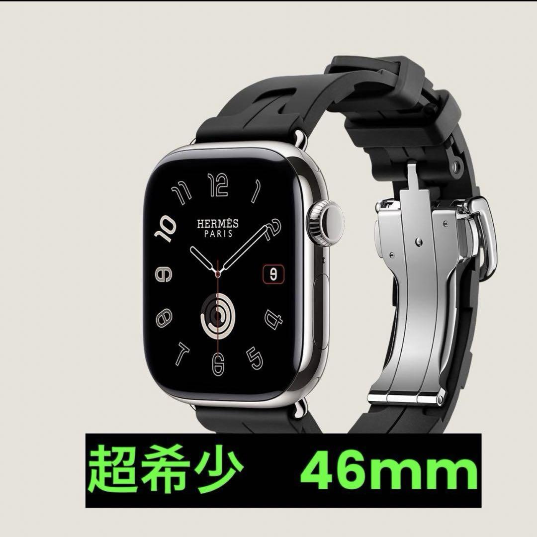 海苔男　新品未開封 Apple Watch Hermes キリム 46mm HERMES - 入手困難 Apple Watch Hermès 45mmキリムの通販 by