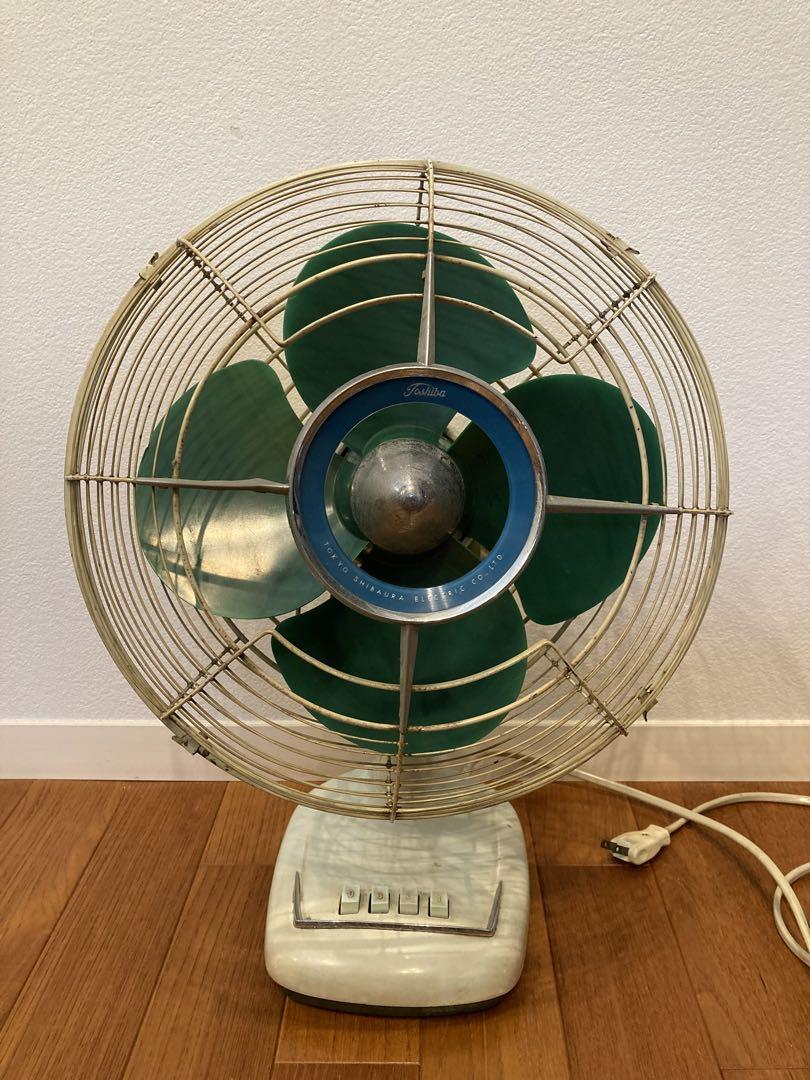 完動品】東芝 扇風機 昭和レトロ （東芝 卓上扇風機 昭和レトロ