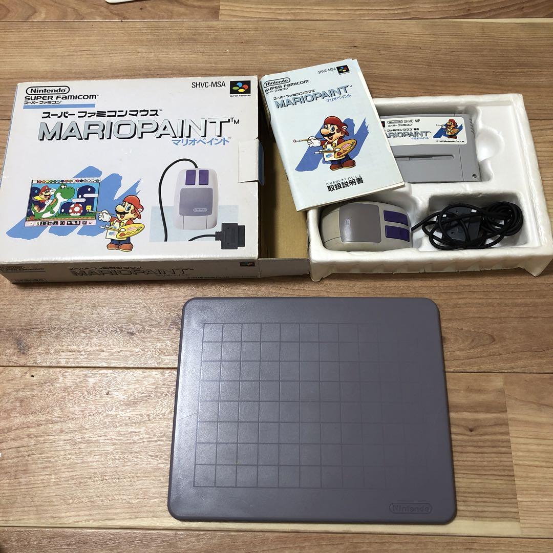 マリオペイント 完品 完動品 スーパーファミコン （［SFC