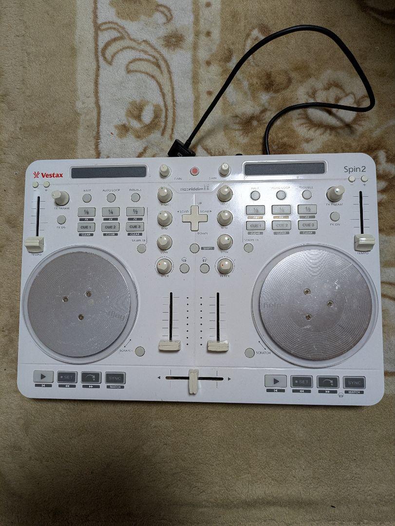 Vestax] Spin2 DJコントローラー ホワイト[本体のみ]（Vestax