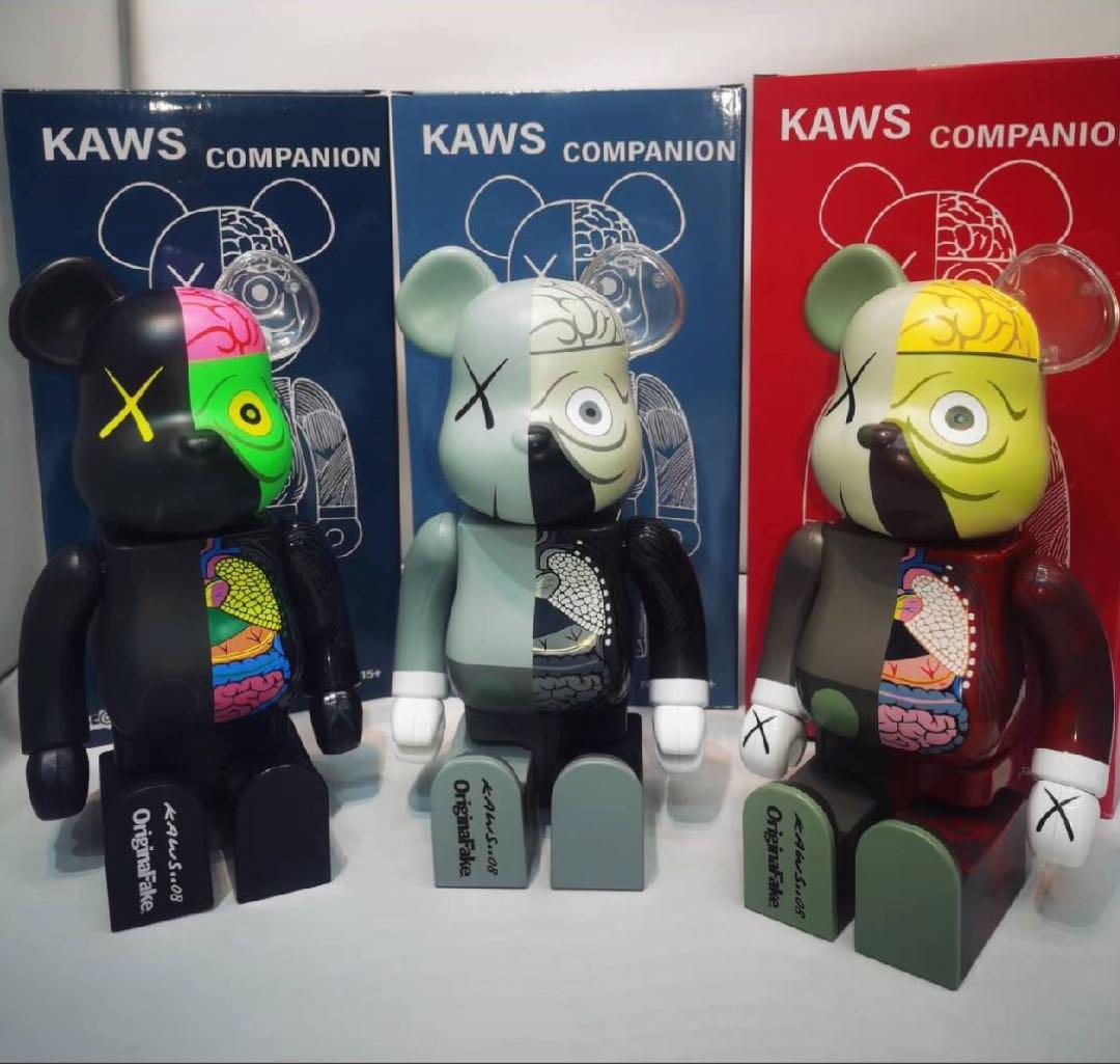 BE@RBRICK ベアブリック KAWS カウズ 人体模型 400%（ベア