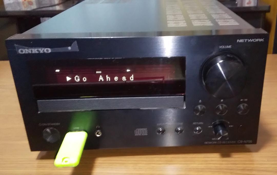 ONKYO CR-N755B オンキョー　アンプ ONKYO CR-N755-B 〓 14年製 オンキョーのネットワークCD