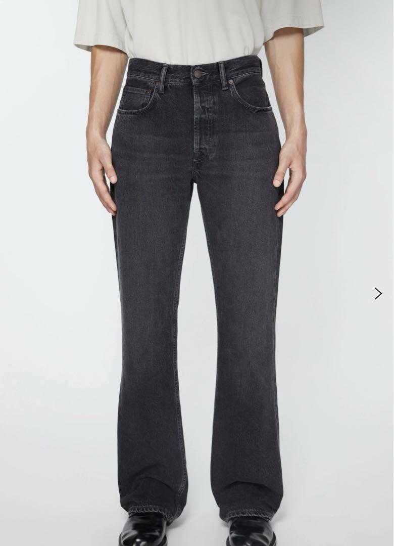 Acne Studios ダークグレー ブーツカットデニム 1992M Acne Studios ダークグレー ブーツカットデニム 1992M（Acne